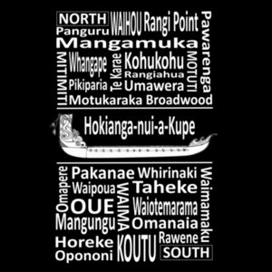 Hokianga Place Names - Ladies Ice Tee Design